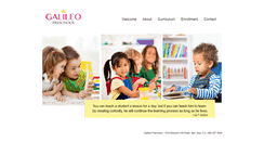 Desktop Screenshot of galileopreschool.com